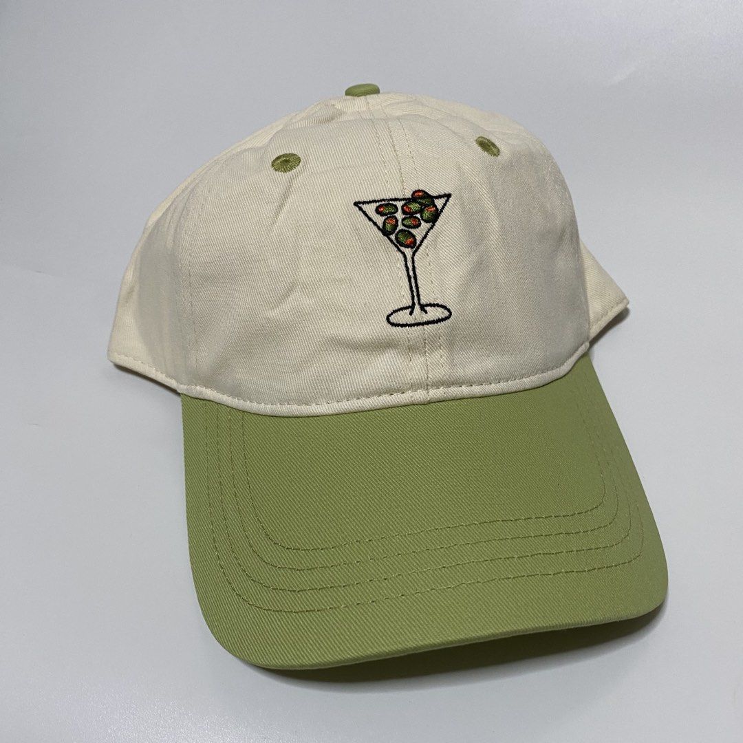 extra olives two toned cap (Category: Caps & Hats) located in Quezon City. Submitted by hatlocker (Listing ID 1466980088, Image 1). Description: ₱500.00 only dm.