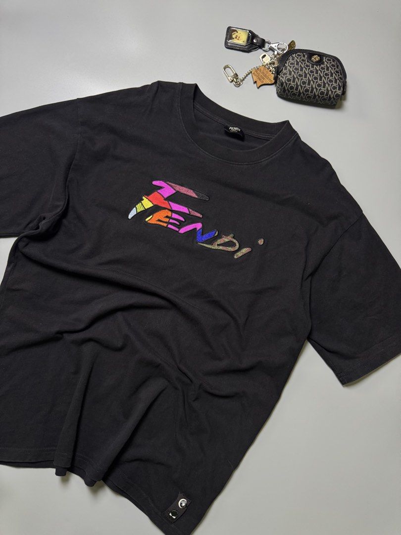Fendi Embroidery design (Category: Activewear) located in Manila. Submitted by fajaritojo78580 (Listing ID 1467003986, Image 2). Description: Condition: issue: Color rate: Size on tag: Width: Length: 📥📥📥.