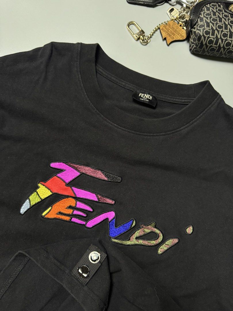 Fendi Embroidery design (Category: Activewear) located in Manila. Submitted by fajaritojo78580 (Listing ID 1467003986, Image 3). Description: Condition: issue: Color rate: Size on tag: Width: Length: 📥📥📥.