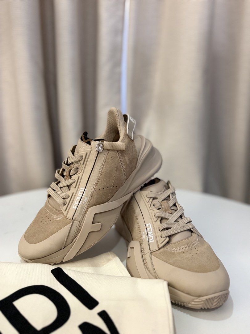 Fendi Flow sneakers size 37 (Category: Sneakers & Footwear) located in Taguig. Submitted by signature.goods (Listing ID 1467088059, Image 1). Description: With dust bags Very light weight and comfyp.