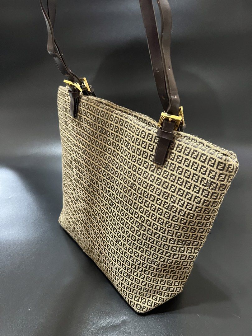 Fendi Tote Bag Monogram (Category: Luxury Bags & Wallets) located in Cebu City. Submitted by sexyclosetph2.0 (Listing ID 1466971948, Image 2). Description: Like new condition No issues at all Monogram all over Many compartment with zipper Medium size Nice pa .