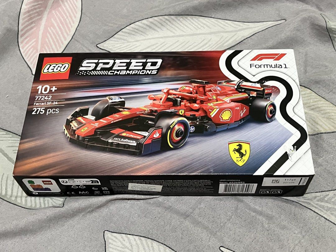 Ferrari F1 Lego (Category: Lego & Building Sets) located in Manila. Submitted by shuasuashi (Listing ID 1467158829, Image 1). Description: Not opened, original.