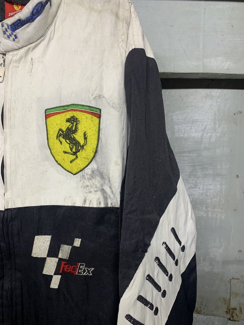 Ferrari Jacket (Category: Coats, Jackets and Outerwear) located in Caloocan City. Submitted by rayvenbns (Listing ID 1467126852, Image 2). Description: stain and sign of usage.