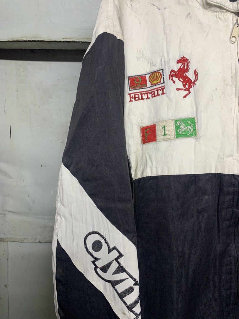 Ferrari Jacket (Category: Coats, Jackets and Outerwear) located in Caloocan City. Submitted by rayvenbns (Listing ID 1467126852, Image 3). Description: stain and sign of usage.
