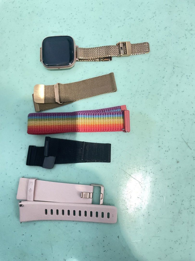 Fitbit versa 2 (Category: Wearables & Smart Watches) located in Pasig City. Submitted by ch.1003 (Listing ID 1467136344, Image 1). Description: Free straps Charger is included .
