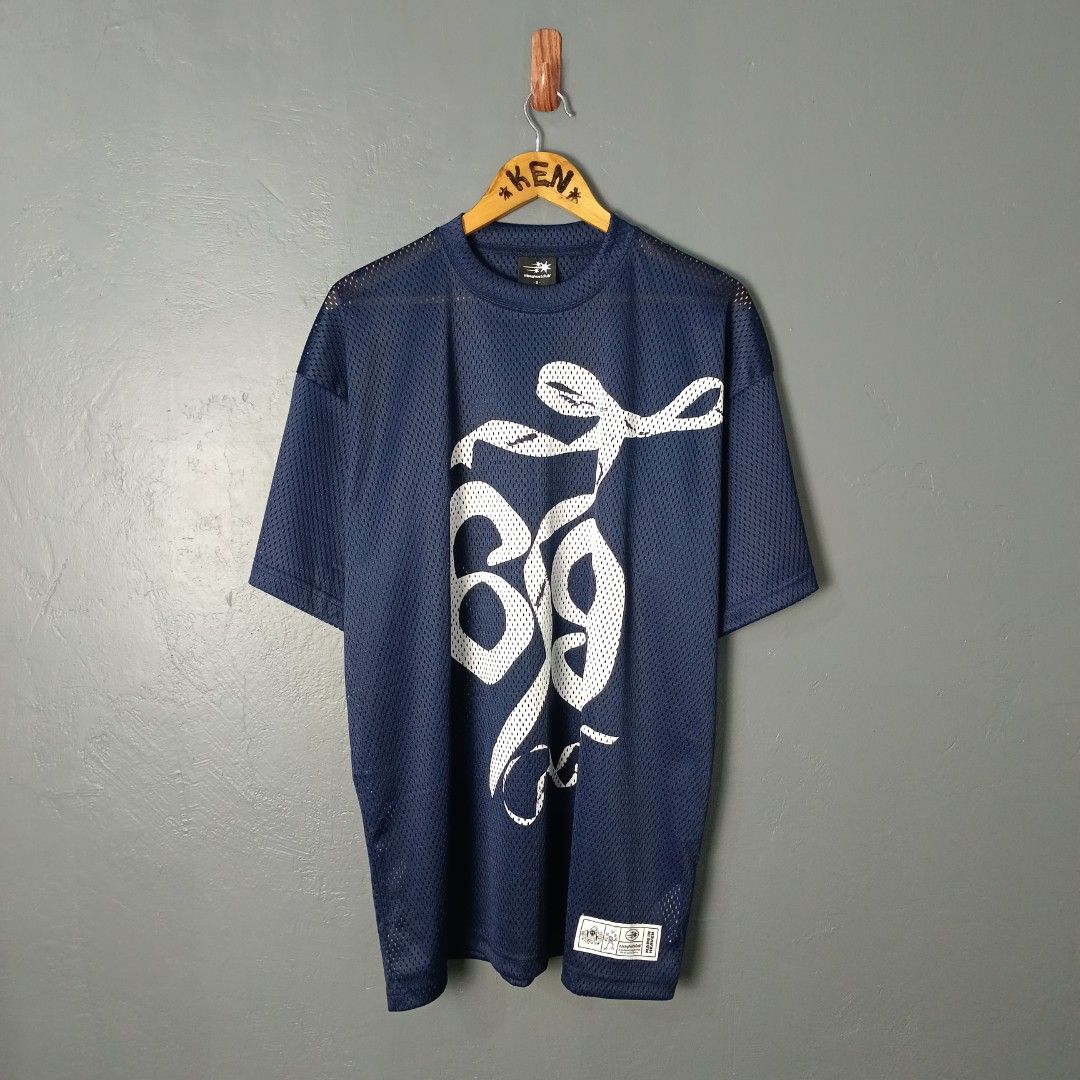 For Mens - Nice Ghost Club - Big Mesh (Category: Tshirts & Polo Shirts ) located in Bacolod City. Submitted by drop.ph (Listing ID 1467085371, Image 1). Description: Nice Ghost Club - Mesh Big Jersey Authentic *Oversized *Size S - 24x30.5 *Excellent *No Flaws *Price: 880php *Add SF if outside Bacolod City .