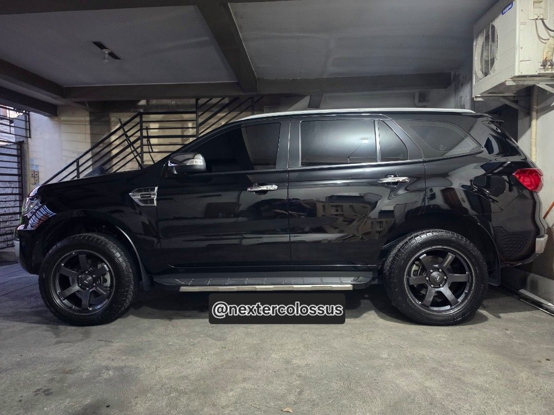 Ford Everest (Category: Used Cars) located in Pateros City. Submitted by nextercolossus (Listing ID 1462734076, Image 3). Description: For Sale 2020 Ford Everest 4WD 2.0 Bi-Turbo Absolute Black Current odometer reading is 18,500 kms (original, untampered) Features and description: - 10-speed automatic transmission without any issues - 4 Wheel Drive system - Panoramic sunroof / moonroof - Ford Sync 3 Infotainment with Apple Carplay and Android Aut