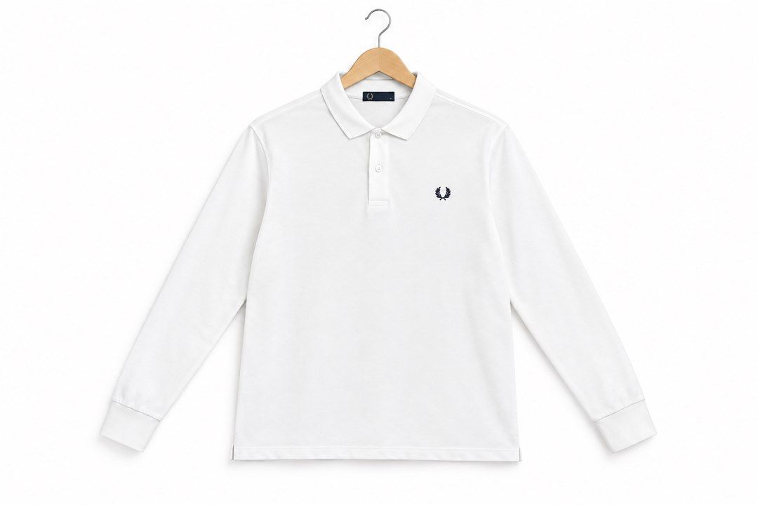 Fred Perry (Category: Tshirts & Polo Shirts) located in Kuala Lumpur. Submitted by naylaa_2112 (Listing ID 1467088913, Image 1). Description: Baju tshirt koler Fred Perry - Size XL , Pit 23/29 - Condition 9/10 - Preloved/Original - RM 70 tidak termasuk postage Berminat pm , thank you 😊 .