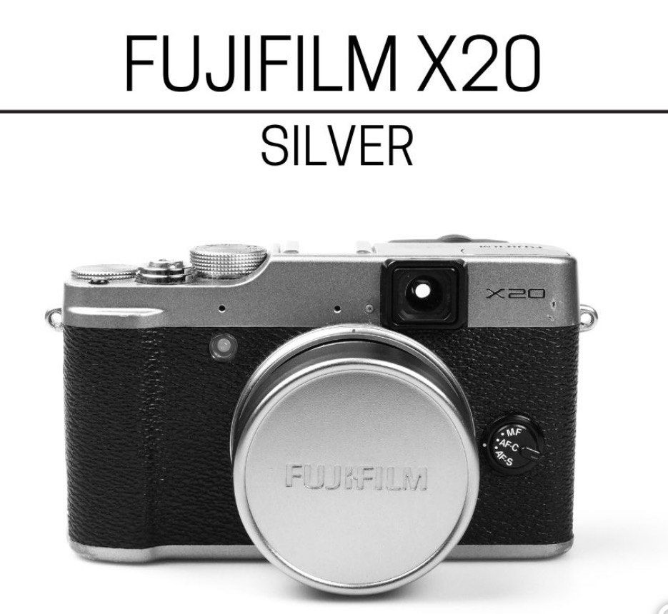 Fujifilm X20 Silver (Category: Cameras) located in Caloocan City. Submitted by winterspringsummer (Listing ID 1467099757, Image 3). Description: - Model: Fujifilm X20 (Silver) - Condition: 9/10 - Design: Compact body with physical exposure dials and manual focus ring - Features: Built-in optical viewfinder and clear LCD screen - Inclusions: Lens cap included - Perfect for: Street photography and everyday carry Rfs: I upgraded to xm5 :).