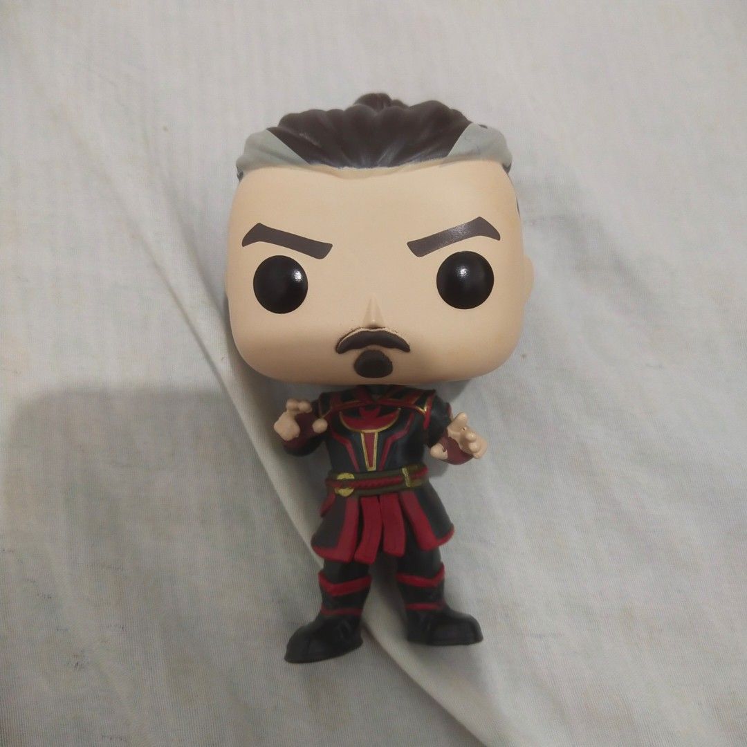 Funko Pop! Defender Strange (LOOSE/NO BOX) (Category: Character Goods) located in Manila. Submitted by mrswinterstrange (Listing ID 1467128184, Image 1). Description: Item cannot stand up and does not have a support base when I bought this, so please manage your expectations. There are few dusts also on his hair that can't be removed as seen on the picture. This will come from Novaliches QC. Delivery fee will be shouldered by buyer. Feel free to 