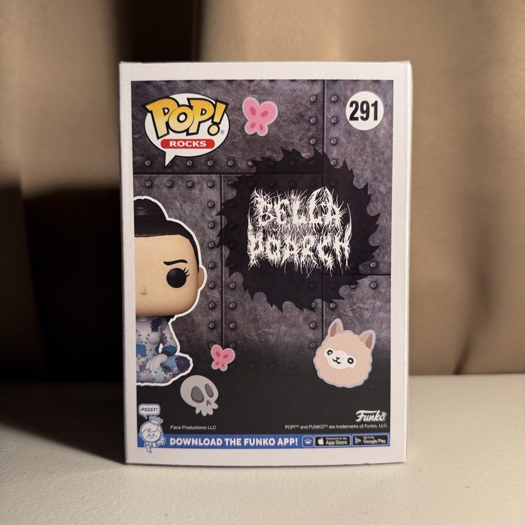 Funko Pop! Rocks: Bella Poarch (#291) (Category: Figurines & Statues) located in Manila. Submitted by cheemkenn (Listing ID 1467161270, Image 3). Description: Funko Pop! Rocks: Bella Poarch (#291) Selling authentic Funko Pop! Rocks vinyl figure featuring social media star and music artist Bella Poarch in her signature seated posture. A great addition for Funko Pop collectors or music and pop culture fans! Item Details: Brand: Funko Pop! Rocks Cha