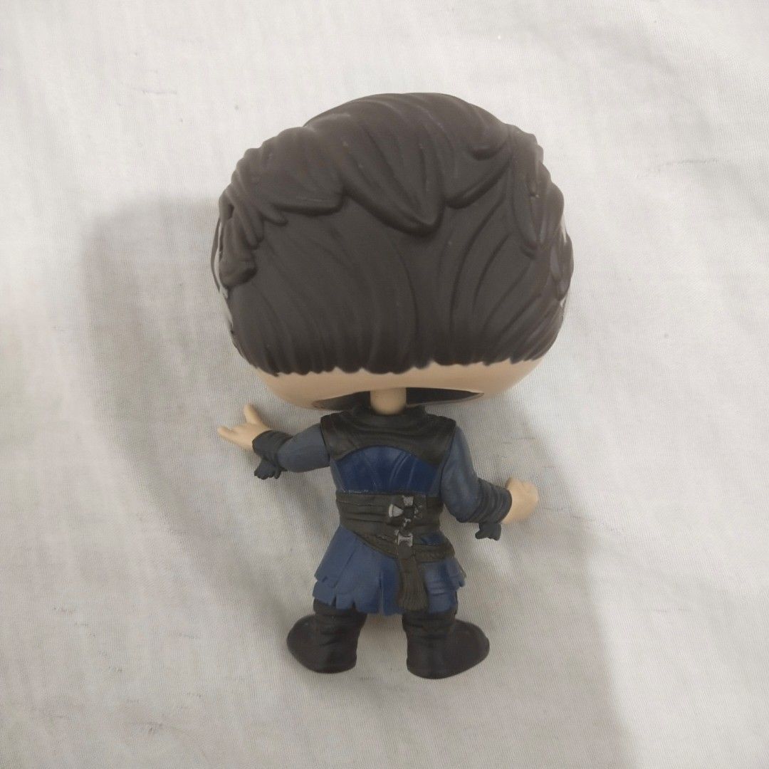 Funko Pop! Sinister Strange (LOOSE/NO BOX) (Category: Character Goods) located in Manila. Submitted by mrswinterstrange (Listing ID 1467129532, Image 2). Description: Occasionally falls but can stand on its own if it is placed on a flat surface at the right angle, so please manage your expectations. No base stand either and has a small scratch on the right eye. There are few dusts also on his hair that can't be removed as seen on the picture. Thi