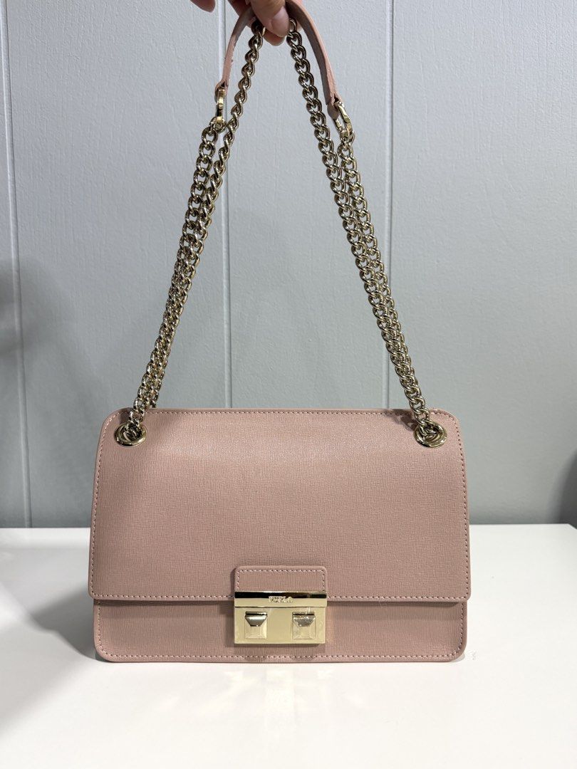 Furla Bella Medium Shoulder Bag (Category: Shoulder Bags) located in San Fernando. Submitted by olliebash (Listing ID 1467015212, Image 1). Description: Unused, hardware still with plastic .