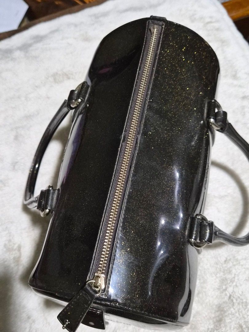 FURLA Candy Bag - Glittery Black / Gold (Category: Tote Bags) located in Mandaue City. Submitted by chuchi152615 (Listing ID 1466984998, Image 3). Description: .