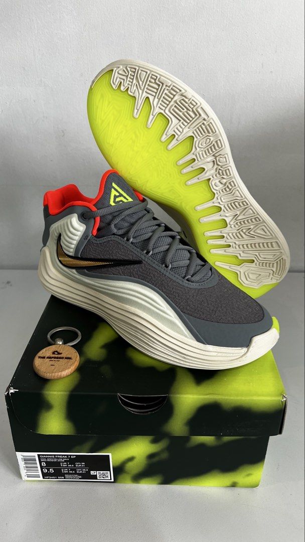 Giannis Freak 7 “Cool Grey” (Category: Sneakers) located in Manila. Submitted by j24.smooth (Listing ID 1466990056, Image 1). Description: ON-HAND 📣 Giannis Freak 7 “Cool Grey” 🐺 💁🏾‍♂️ Men size: 8us | 💁🏾‍♀️ Women size: 9.5us Brand-new ₱3,995 only ✅ Local Released 🏢 ✅ Guaranteed Legit/Authentic 💯 ✅ Money back if proven fake 🤝 ✅ Price may change without prior notice 📈 ✅ No exchange or return policy 🚫 ✅ Mode of Payment: Bank Transfer or C