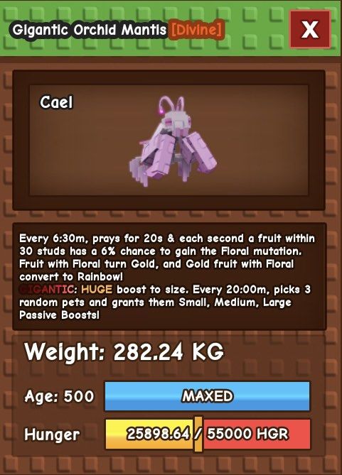 gigantic orchid mantis GAG roblox (Category: In-Game Products) located in Cavite. Submitted by dolletekoo (Listing ID 1467011433, Image 2). Description: mop: gcash roblox in game trading ! we can meet in my private server ^^.