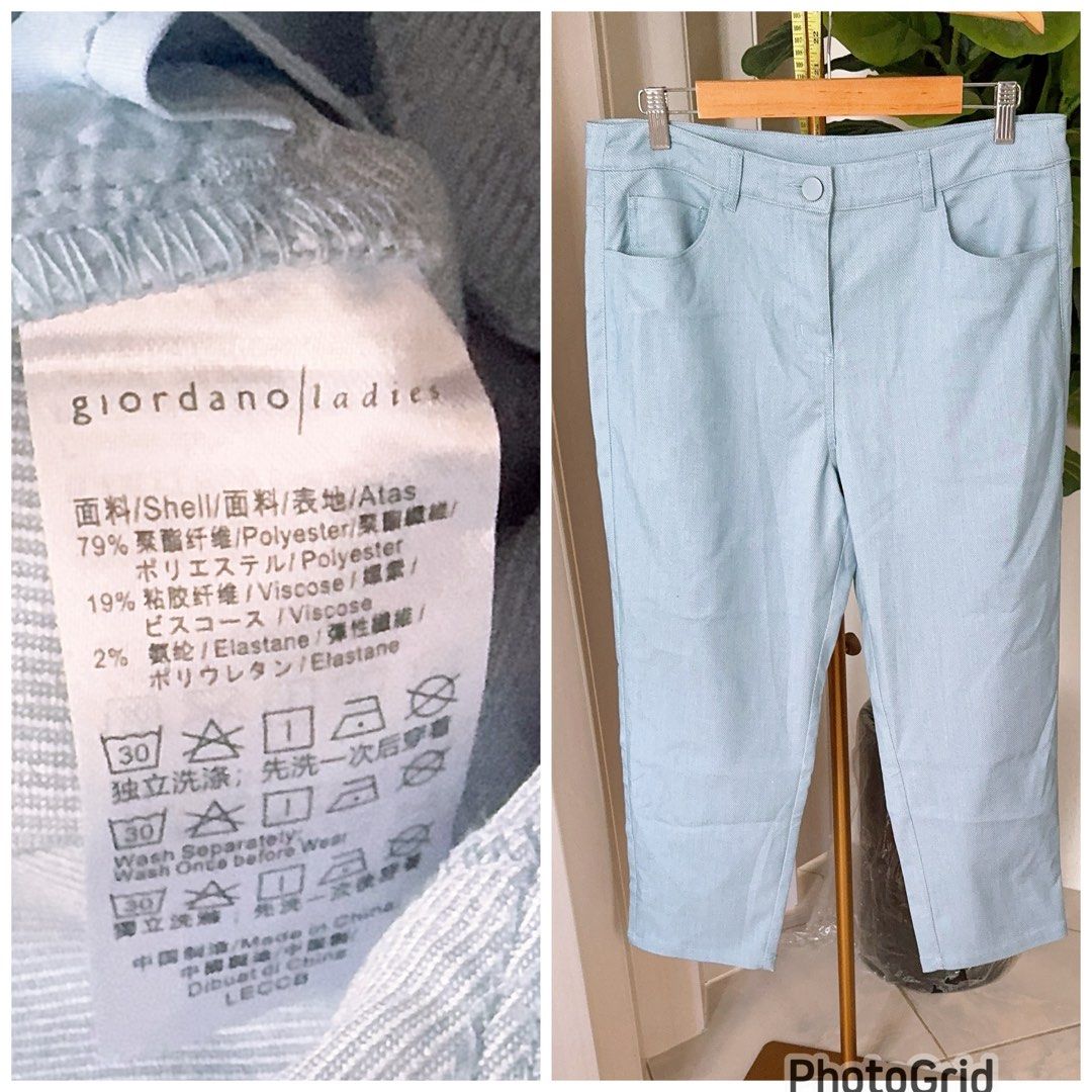 Giordano Plus Size Midi Soft Denim Pants (Category: Other Bottoms) located in Cabanatuan. Submitted by boutiquelouise (Listing ID 1467021746, Image 1). Description: Waistline -36 L-35 inches.