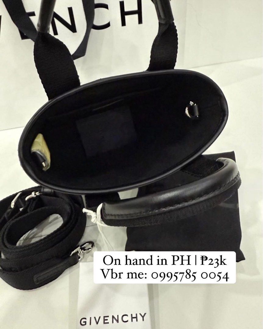 Givenchy G Essentials Small Canvas Tote Bag (Category: Luxury Bags & Wallets) located in Manila. Submitted by deiclacio_ (Listing ID 1466980732, Image 2). Description: On hand in PH Vbr me: 0995785 0054.