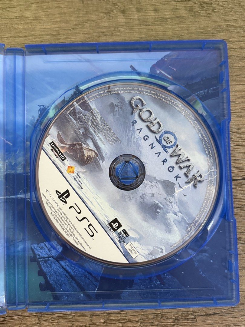 God of War Ragnarok PS5 Game (DISK) (Category: PlayStation) located in Manila. Submitted by raphaelalm43670 (Listing ID 1467085852, Image 3). Description: - Title: God of War Ragnarok - Platform: PlayStation 5 (Physical Disc) - Condition: Excellent, scratch-free disc with original case and cover art - Status: Tested and plays perfectly - Delivery Only (Lalamove) - Payment via GCash.
