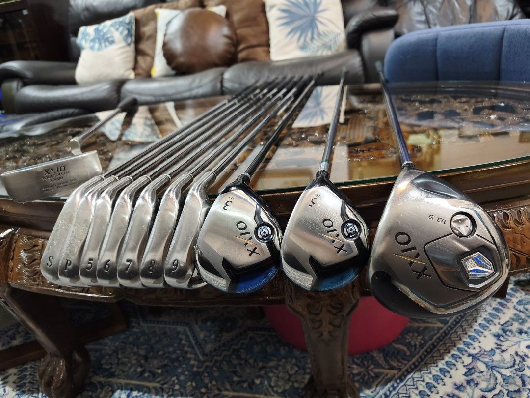 Golf xxio set (Category: Other Sports Equipment and Supplies) located in Paranaque City. Submitted by manilagolfmarket (Listing ID 1467122255, Image 1). Description: For Sale XXIO Set °Xxio Ns pro steel shaft irons °Xxio woods °Xxio driver °Xxio putter °Bag inlcuded for only 28.8k pick up Bf Paranaque free shipping within MM..