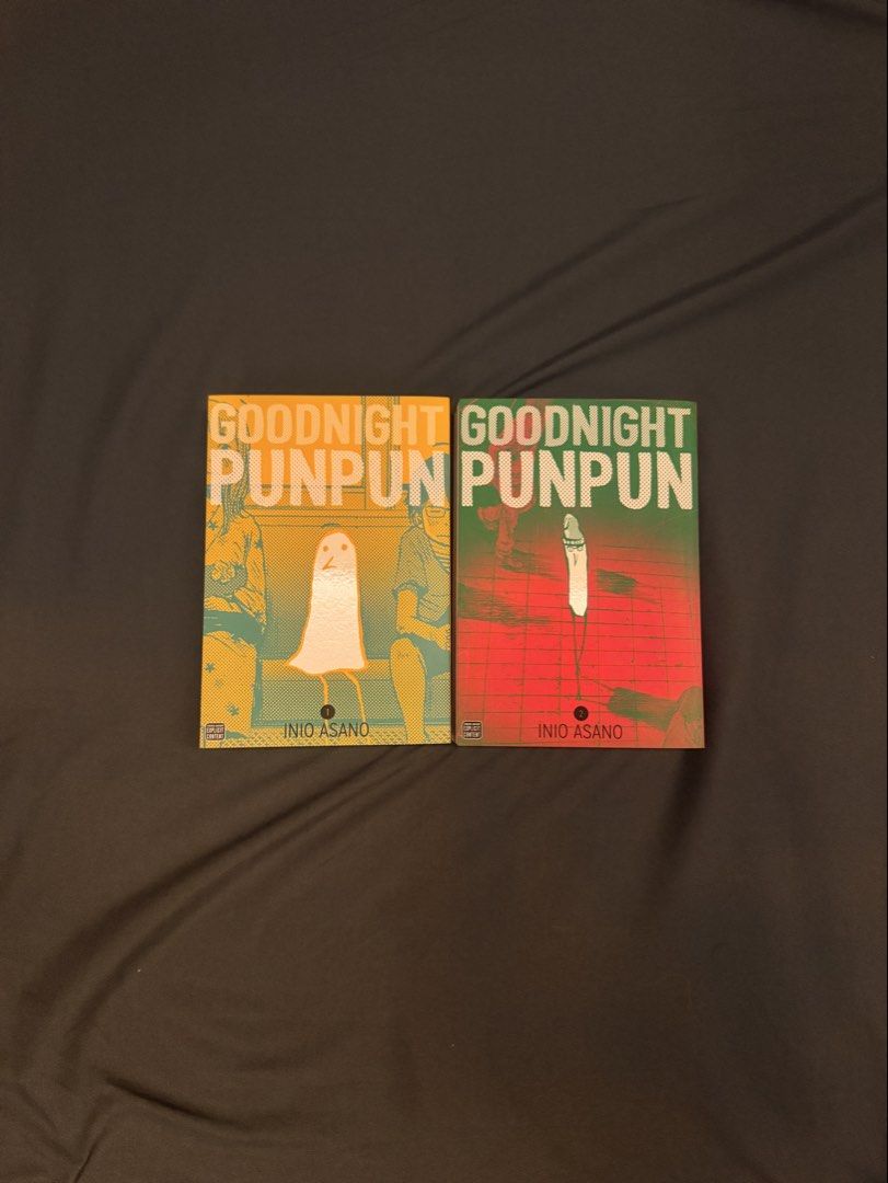 Goodnight Punpun Volumes 1 and 2 (Category: Comics & Manga) located in Manila. Submitted by satoru.gojo.ngpagiging.yearner (Listing ID 1467159621, Image 1). Description: -Selling Punpun Volumes 1 and 2 as a set - Condition: Read once, natural aging, stored on bookshelf, don’t hesitate to ask for more photos!.