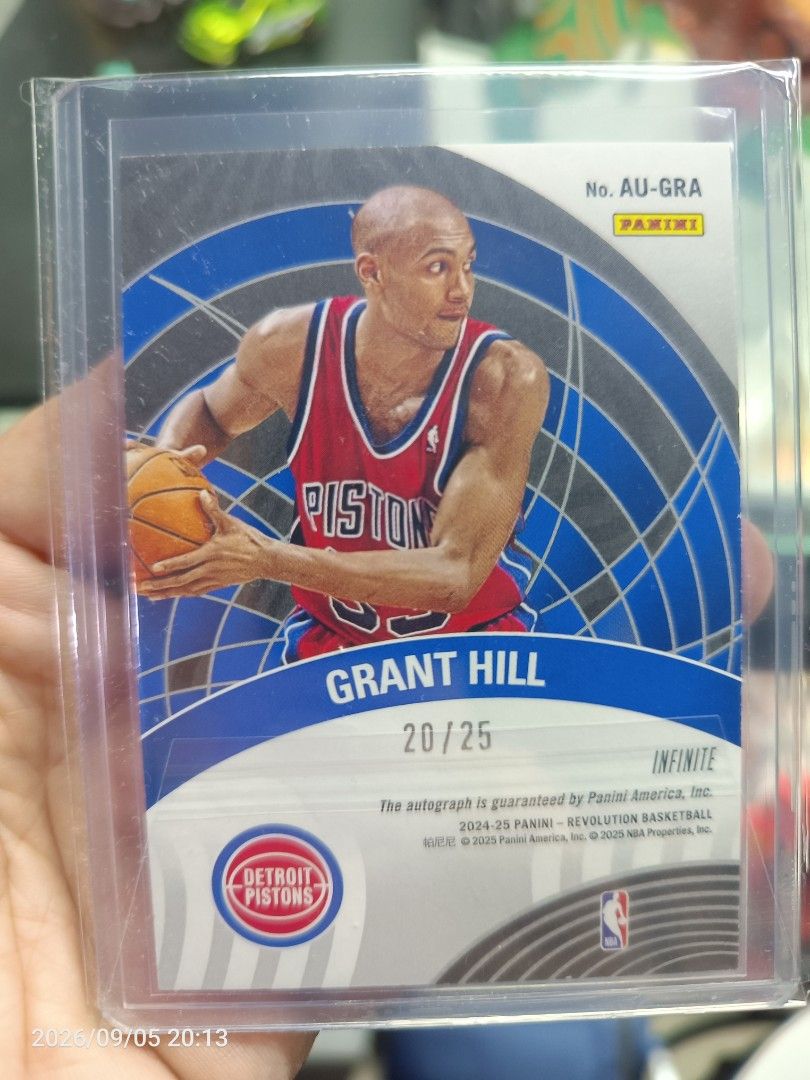 Grant Hill (Category: Raw Singles) located in Bulacan. Submitted by johnybrav3 (Listing ID 1467039042, Image 1). Description: Grant Hill Auto PHP 3k Condition: Nrmnt Location: Bulacan Shipping: JNT/LBC/Lalamove.