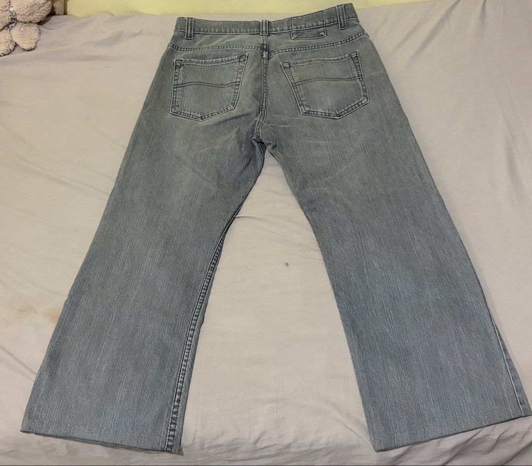 Gray Denim Pants (Category: Jeans) located in Angeles City. Submitted by cocoblitz786 (Listing ID 1467033271, Image 2). Description: Marks & Spencer No issues size 32 inches waist Dm for dimes/measurements .