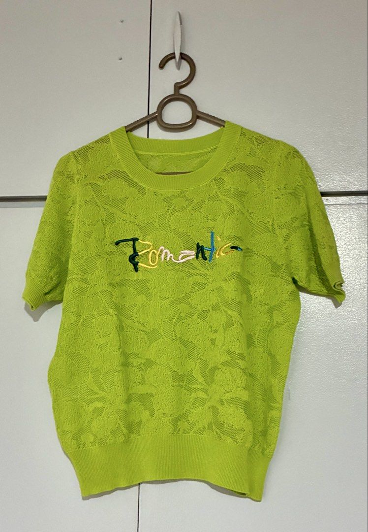 Green blouse (Category: Blouses) located in Manila. Submitted by zyramiii (Listing ID 1466984552, Image 1). Description: .
