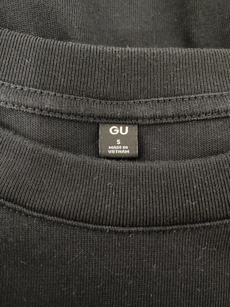 GU Boxy T-Shirt S (Category: Tshirts & Polo Shirts ) located in Quezon City. Submitted by alxscloset (Listing ID 1467064899, Image 3). Description: Black Small 9/10 — very good condition; used once, no issues Washed and ready to wear!.