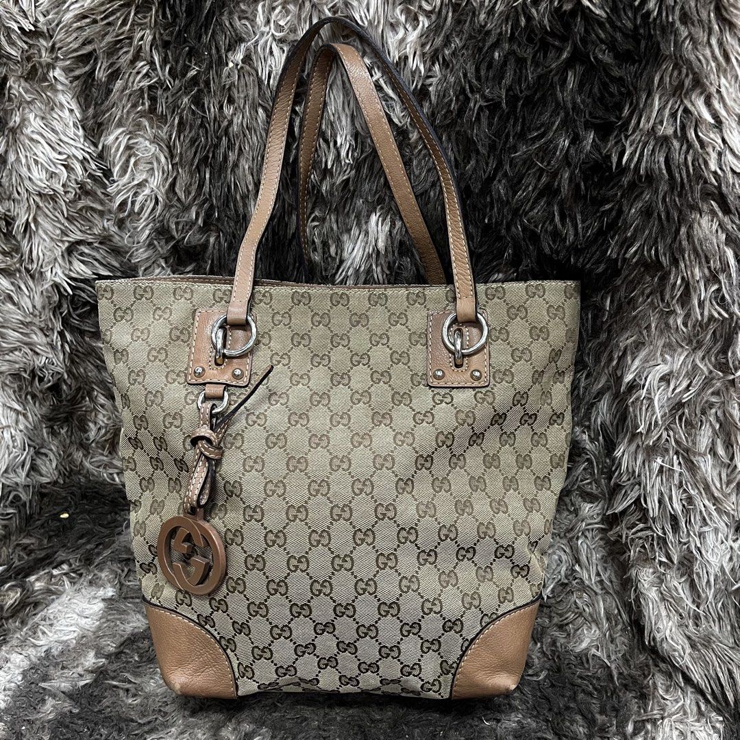 Gucci charm canvas tote (Category: Luxury Bags & Wallets) located in Cagayan de Oro. Submitted by bj.garments (Listing ID 1467046608, Image 1). Description: .