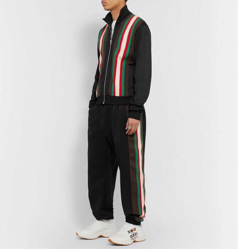 GUCCI JOGGER TRACKPANTS NYLON (Category: Joggers) located in Baguio. Submitted by gama_apparel (Listing ID 1466988515, Image 2). Description: Size Medium Waistline 30-33 Length 37inch Colorrate 10/10 Excwllent condi.