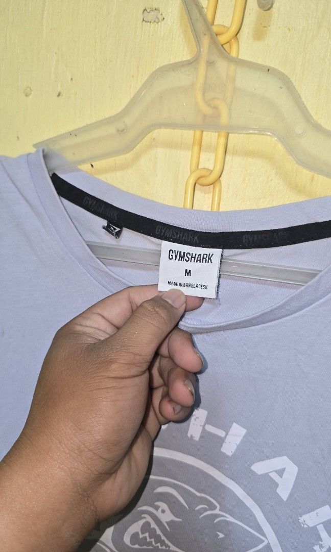 Gymshark (Category: Activewear) located in Hinigaran. Submitted by thrift_street_6106 (Listing ID 1467072029, Image 3). Description: Asspack Asspack (Gymsharkk) Sando. Medium on tag. (Fit Large) Dimes'20'29. Good as new. Short Dimes'30'34. Length '16'5. Good as new. Issue. Change Lace and Cut Tags. But Legit Dm/pm..