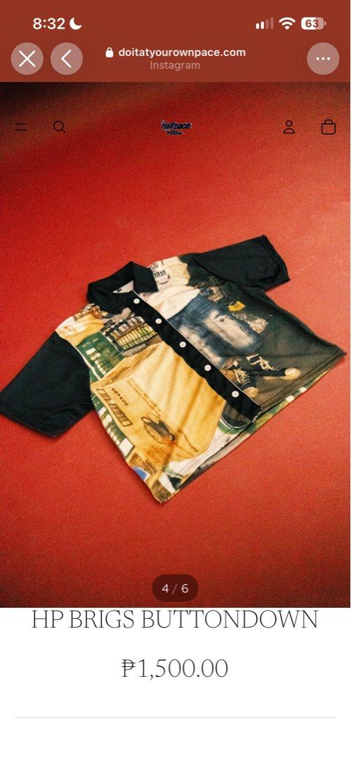 Halfpace Brigs Bottondown (Category: Tshirts & Polo Shirts ) located in Manila. Submitted by hello_juicyyyy (Listing ID 1467100140, Image 1). Description: Available Sizes Small - 1 Medium - 1 XLarge - 2.