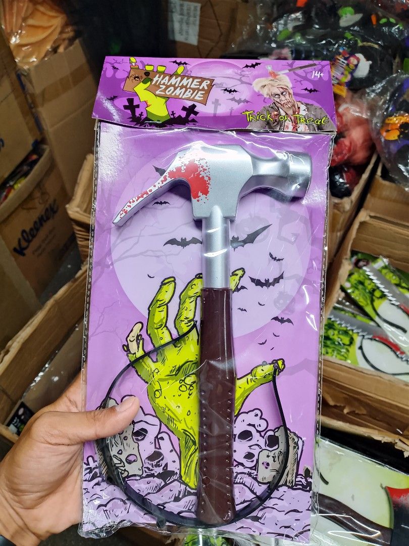 Halloween Headband (Category: Hair Accessories) located in Manila. Submitted by princealmheracalista (Listing ID 1466975438, Image 2). Description: Halloween scary props available! 👻🪓 📦 Bulk orders available 🚚 Same-day delivery available 📍 NCR Manila 📩 Message me for orders and inquiries!.
