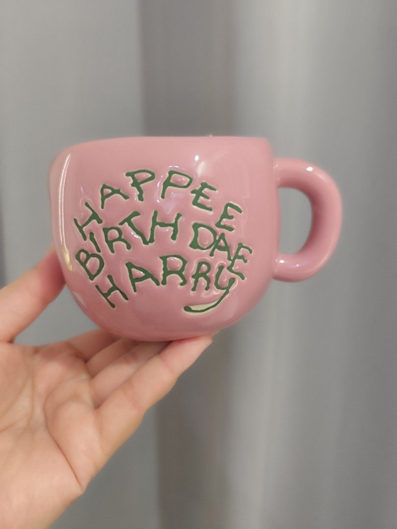 Harry Potter HP Happee Birthdae Harry mug ceramic (Category: Coffee & Tea Tableware) located in Rizal. Submitted by korokke.merch (Listing ID 1467031014, Image 2). Description: Harry Potter HP Happee Birthdae Harry mug ceramic WYSIWYG, please check photos for details. no refund, no exchange once sold. gcash payment j&t or lalamove shipping NO LALAMOVE COD. PAY FIRST PLEASE NOTE THAT I WILL WRAP THE MUG WITH PROPER CUSHION MATERIALS, ONCE I GIVE T