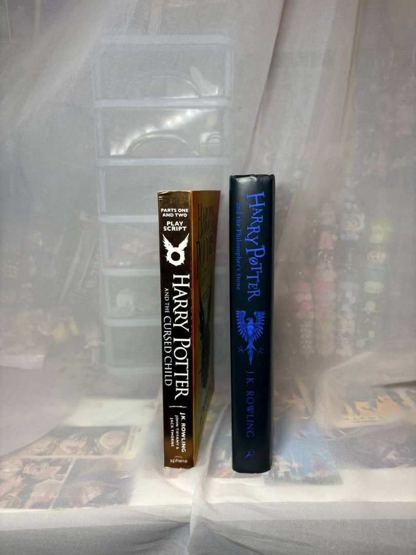 Harry Potter Ravenclaw ed (Category: Storybooks) located in Manila. Submitted by yourlynnxx (Listing ID 1467096210, Image 2). Description: sold as bundle - Harry Potter ranvenclaw ed : The Philosopher's Stone - Harry Potter and the Cursed Child.
