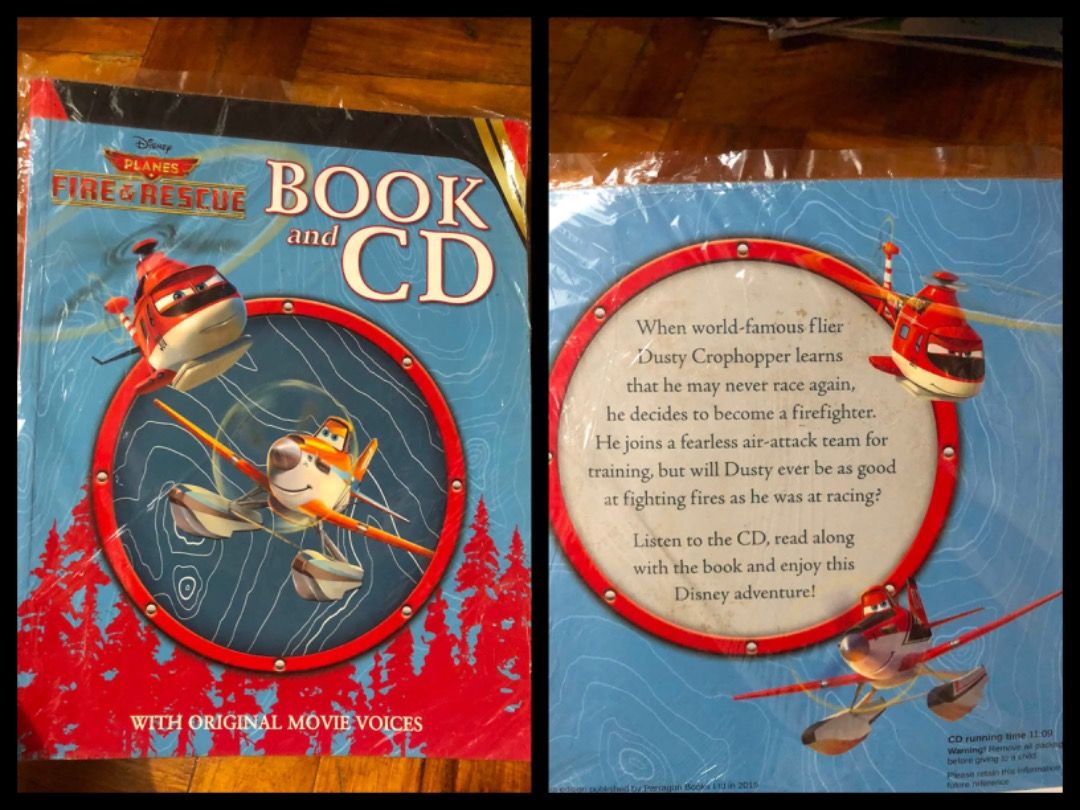 [HB] Disney Planes: Fire & Rescue Book (Category: Children's Books) located in San Juan City. Submitted by ttanmien (Listing ID 1467038342, Image 1). Description: ⚜️✨⚜️✨⚜️✨⚜️✨⚜️✨⚜️ 💁🏻‍♀️SELLING PRICE: ₱50 💁🏻‍♀️Book Genre: Fiction, Juvenile Fiction, Children's Fiction, Action, Adventure, Media tie in 💁🏻‍♀️Book insight: Follows Dusty Crophopper as he transitions from air racing to training as a firefighter at Piston Peak. 💁🏻‍♀️Other details