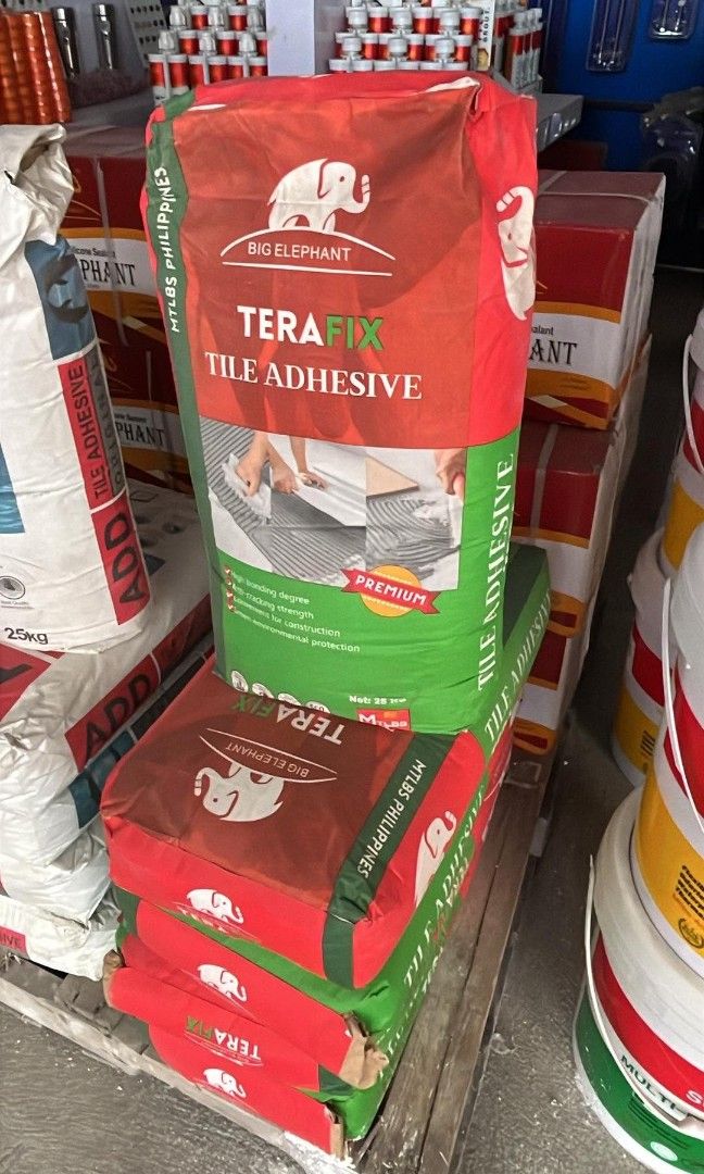 Heavy duty adhesive skimcoat (Category: Construction & Building Materials) located in Manila. Submitted by agenx44 (Listing ID 1467031344, Image 2). Description: can trust Choose MTLBS — your partner in strength and saving For inquiries and orders, contact us: 📞 09562455264 1697 President Quirino Avenue, Pandacan, Manila #BigElephant #Skimcoat #TileAdhesive #TileGrout #MTLBSPhilippines #Waterproofing #Construction #Contractors #Building.