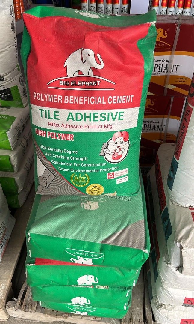 Heavy duty adhesive skimcoat (Category: Construction & Building Materials) located in Manila. Submitted by agenx44 (Listing ID 1467031344, Image 1). Description: can trust Choose MTLBS — your partner in strength and saving For inquiries and orders, contact us: 📞 09562455264 1697 President Quirino Avenue, Pandacan, Manila #BigElephant #Skimcoat #TileAdhesive #TileGrout #MTLBSPhilippines #Waterproofing #Construction #Contractors #Building.