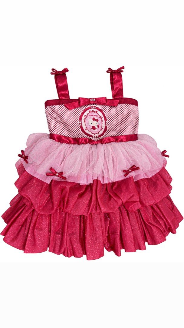 Hello Kitty Roses Bubble Dress (Category: Babies & Kids Fashion) located in Quezon City. Submitted by prelovedbyfrancine (Listing ID 1467168203, Image 2). Description: brand new hello kitty dress with paperbag can be as gift.