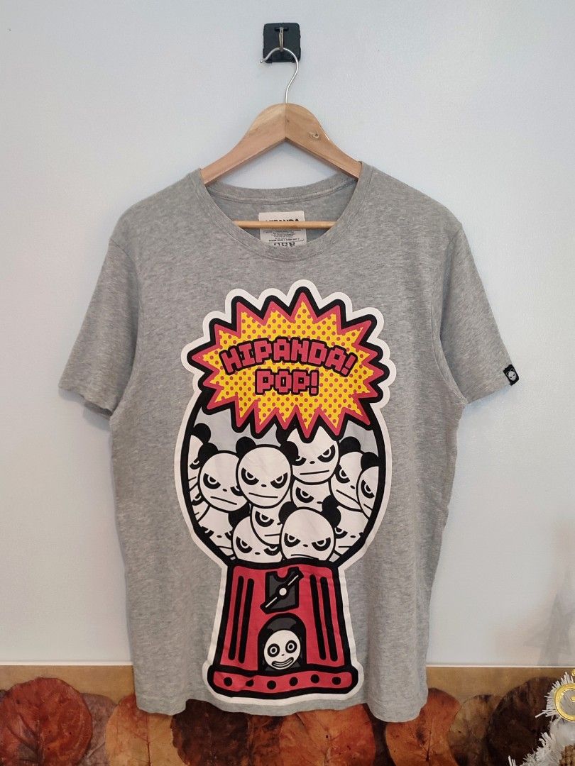 Hipanda Big Print Tee (Category: Tshirts & Polo Shirts ) located in Ibajay. Submitted by trendholicrepublique (Listing ID 1466978545, Image 1). Description: Hipanda Big Print Tee 199 Php Color Rate 9.8/10 XL On Tag (21 x 28) Very Good to Excellent Condition (need wash).
