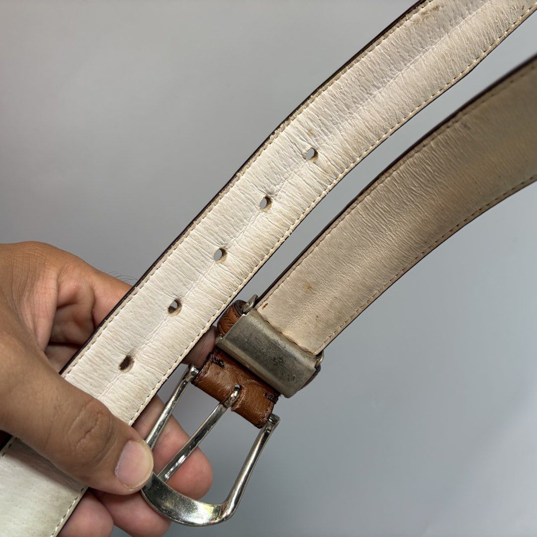 HIROKO KOSHINO Real Leather Plain Belt (Category: Belts) located in Magalang. Submitted by luxgood18 (Listing ID 1467078319, Image 2). Description: HIROKO KOSHINO Real Leather Plain Belt Length 41.