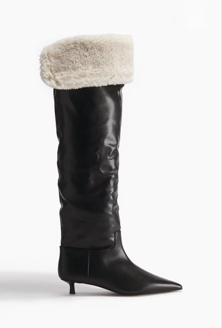 H&M Warm Lined Boots (onhand) (Category: Boots) located in Manila. Submitted by hazzfashionmusthaves (Listing ID 1467148173, Image 1). Description: .