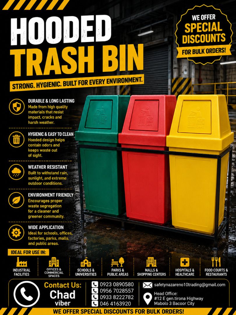 hooded trash bin (Category: Looking For) located in Bacoor. Submitted by __CLaude__ (Listing ID 1466984485, Image 1). Description: .