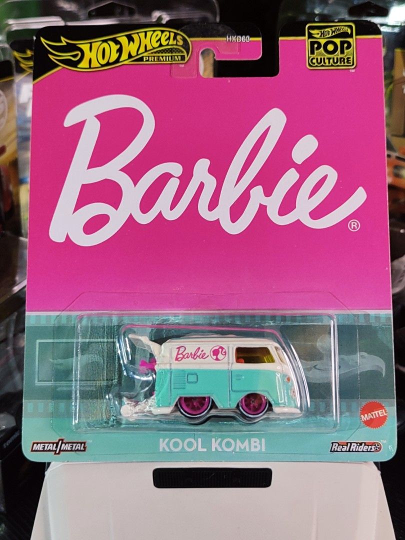 Hot Wheels Kool Kombi Barbie Premium // 600php (Category: Vehicle & Diecast Models) located in Quezon City. Submitted by edrielgp (Listing ID 1467093373, Image 1). Description: Hot Wheels Kool Kombi Barbie Premium // 600php Payment - gcash or gotyme Meet up by schedule Location: Wilcon City Center Visayas Ave., Quezon City J&T, LBC & Lalamove - SHIPPING everyday.