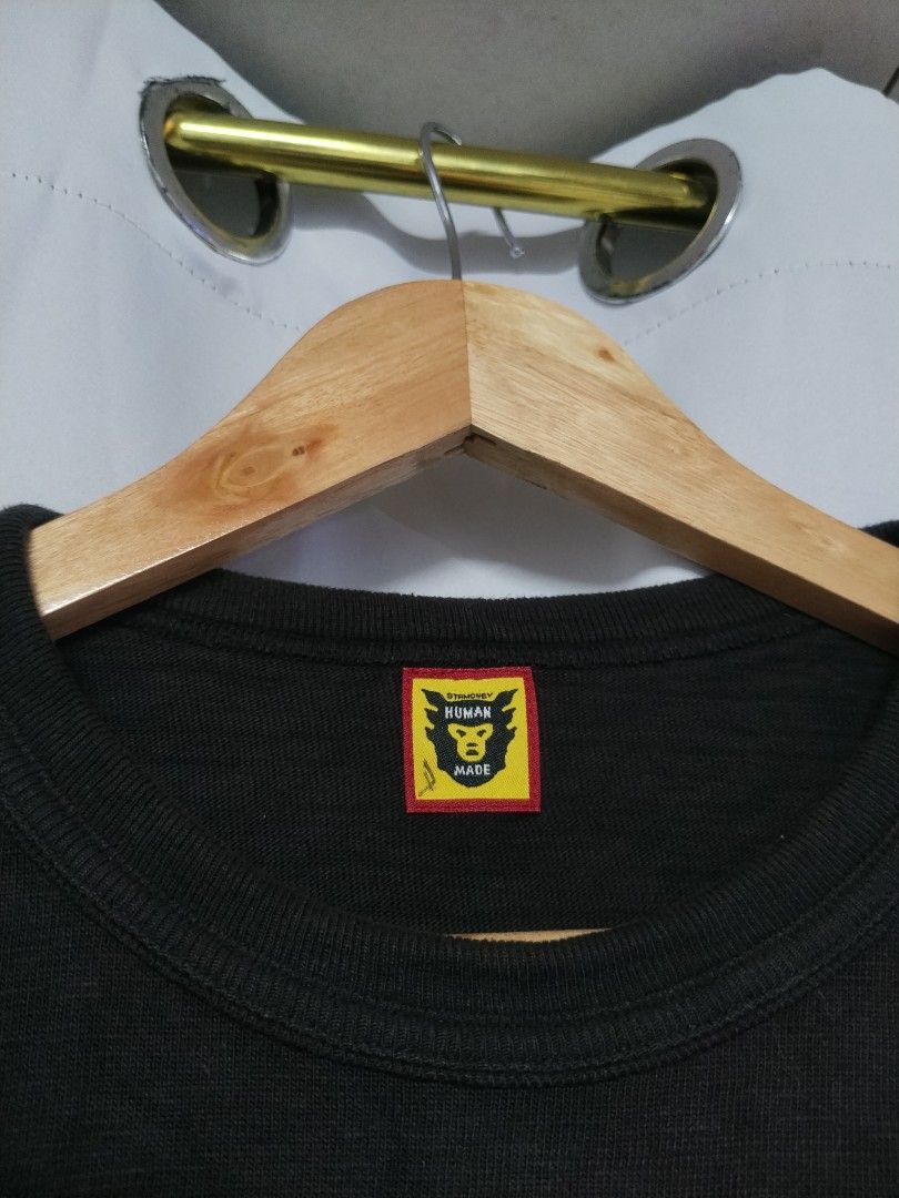 HUMAN MADE (Category: Activewear) located in Manila. Submitted by liljhayvillanueva (Listing ID 1467145910, Image 3). Description: HUMAN MADE AUTHENTIC / ORIG SIZE LARGE DIMES 22/28 COLORATE 9/10 ISSUE HAIRLINE.