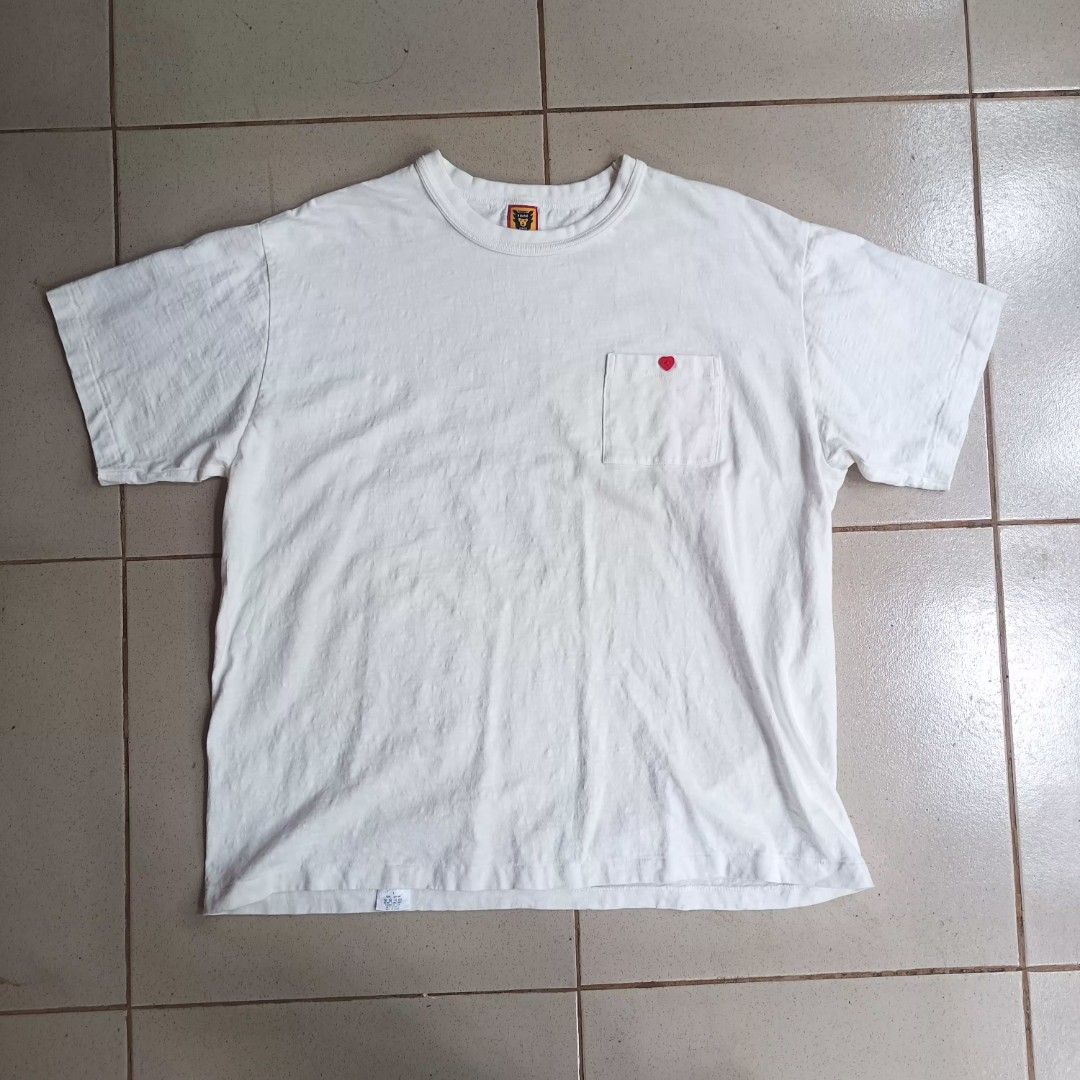 Human Made Ningen Sei Shirt (Category: Tshirts & Polo Shirts ) located in Caloocan City. Submitted by jamesmiguelgggg (Listing ID 1467022062, Image 1). Description: Human Made Ningen Sei Shirt - Large on tag - single stitch - slub cotton Dimensions: Width: 23.5 inches Length: 28 inches Issue/s: None Condition: Excellent Mine: ₱1000 + shipping fee GCash Payment only (PAYMENT FIRST) Courier: J&T or Lalamove Color may vary due to lighting..