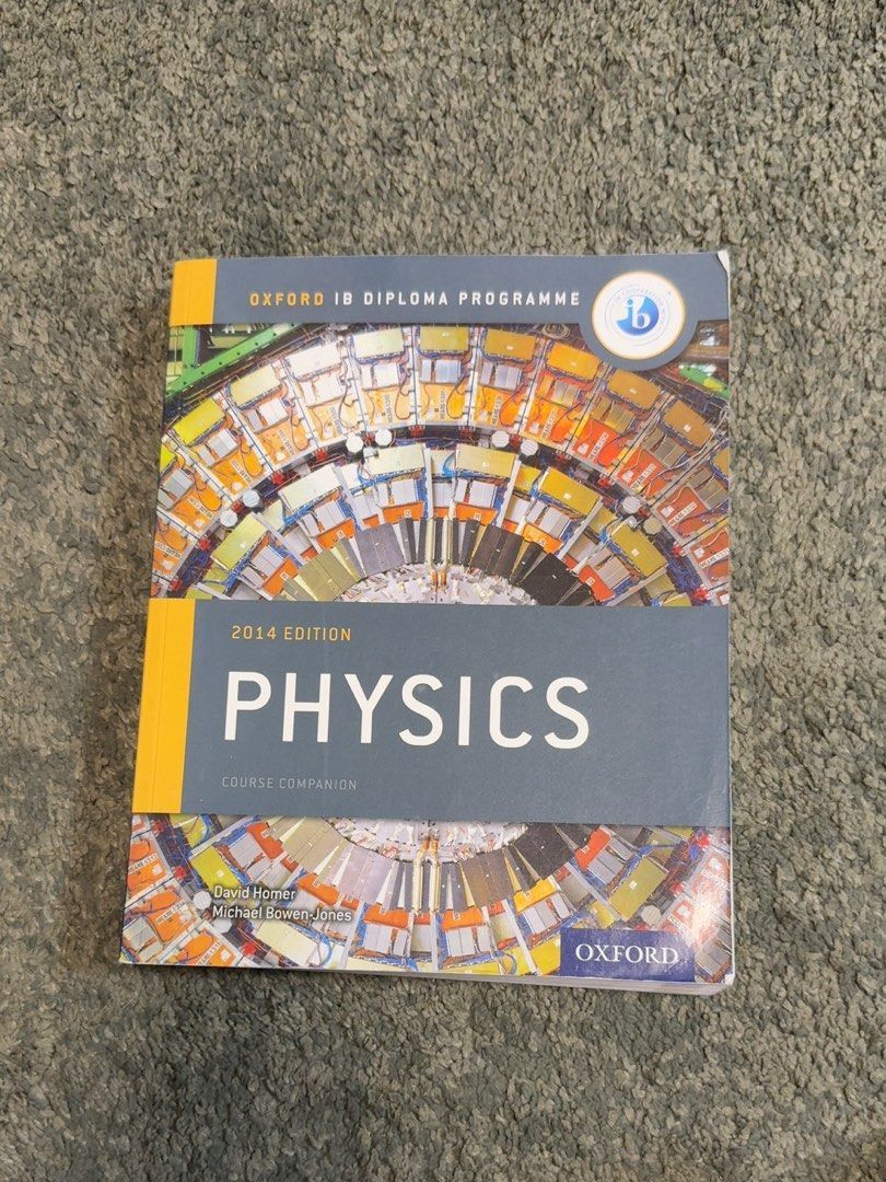 IB Oxford Diploma Programme Physics 2014 Edition, 興趣與生活, 書本