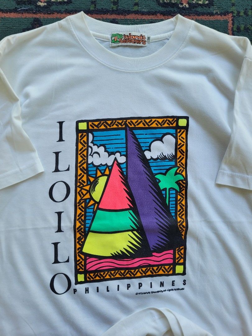 Ilo ilo pinoy vintage tee shirt (Category: Tshirts & Polo Shirts ) located in Tayug. Submitted by graviavintage (Listing ID 1467076787, Image 2). Description: 21.5x28.5 / minor stains (unnoticeable).
