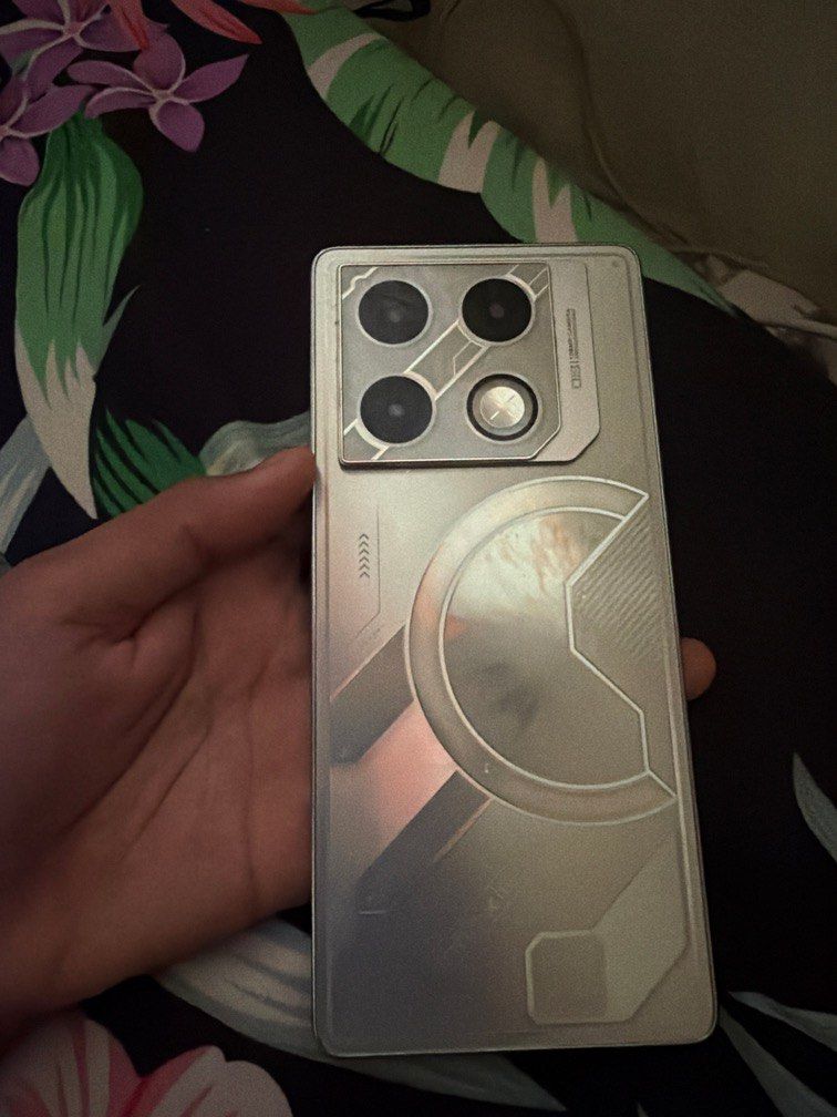 Infinix gt 20 pro (Category: Office & Business Technology) located in Manila. Submitted by luckywater_770a8e (Listing ID 1467048300, Image 1). Description: Few Scratches and the power button is deep Features: Not lagging With case Earbuds freebies .